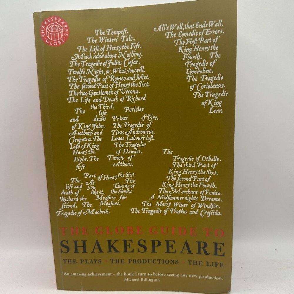The Globe Guide to Shakespeare Paperback Book